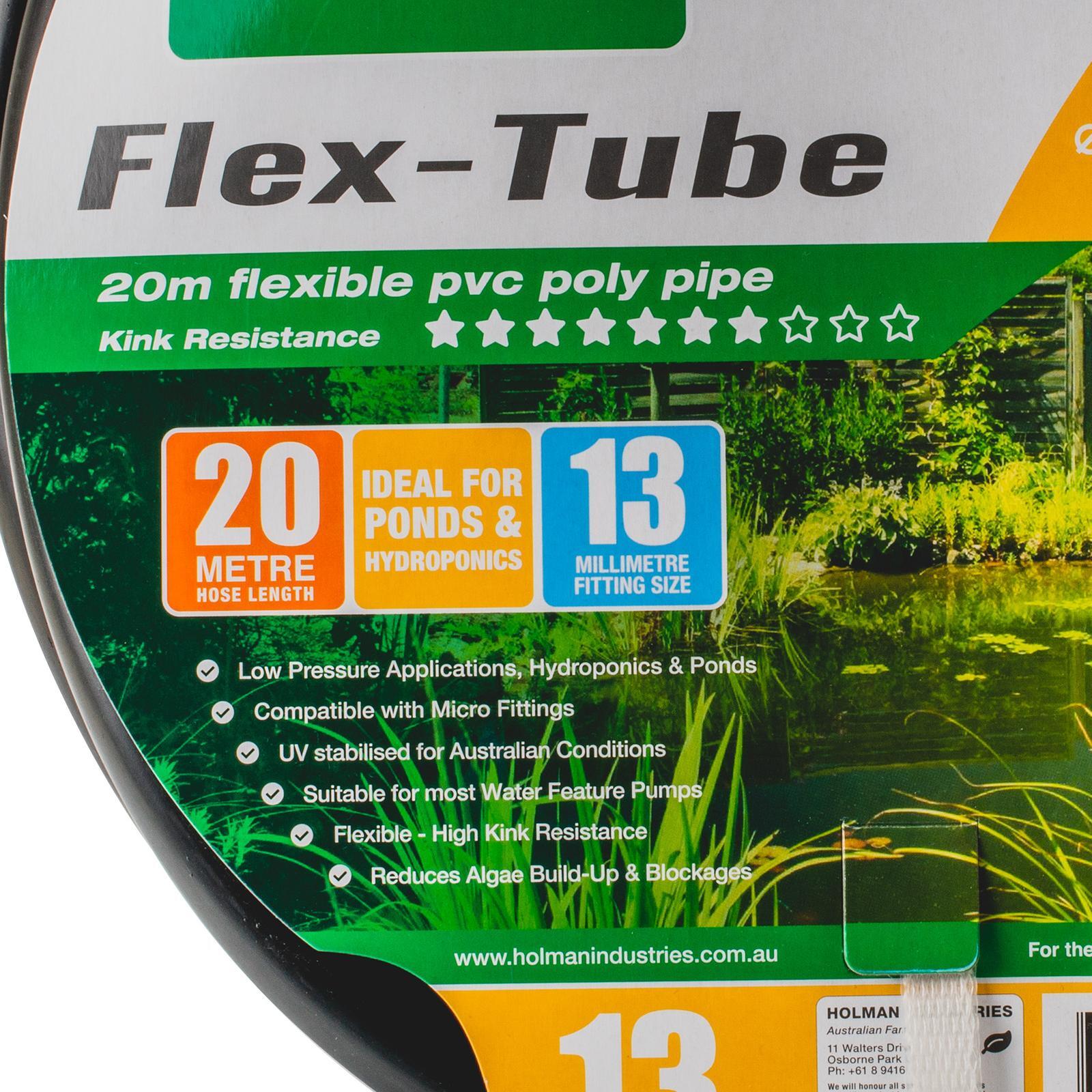 Holman 13mm x 20m Black Flex Tube 3 Holman 13mm x 20m Black Flex Tube