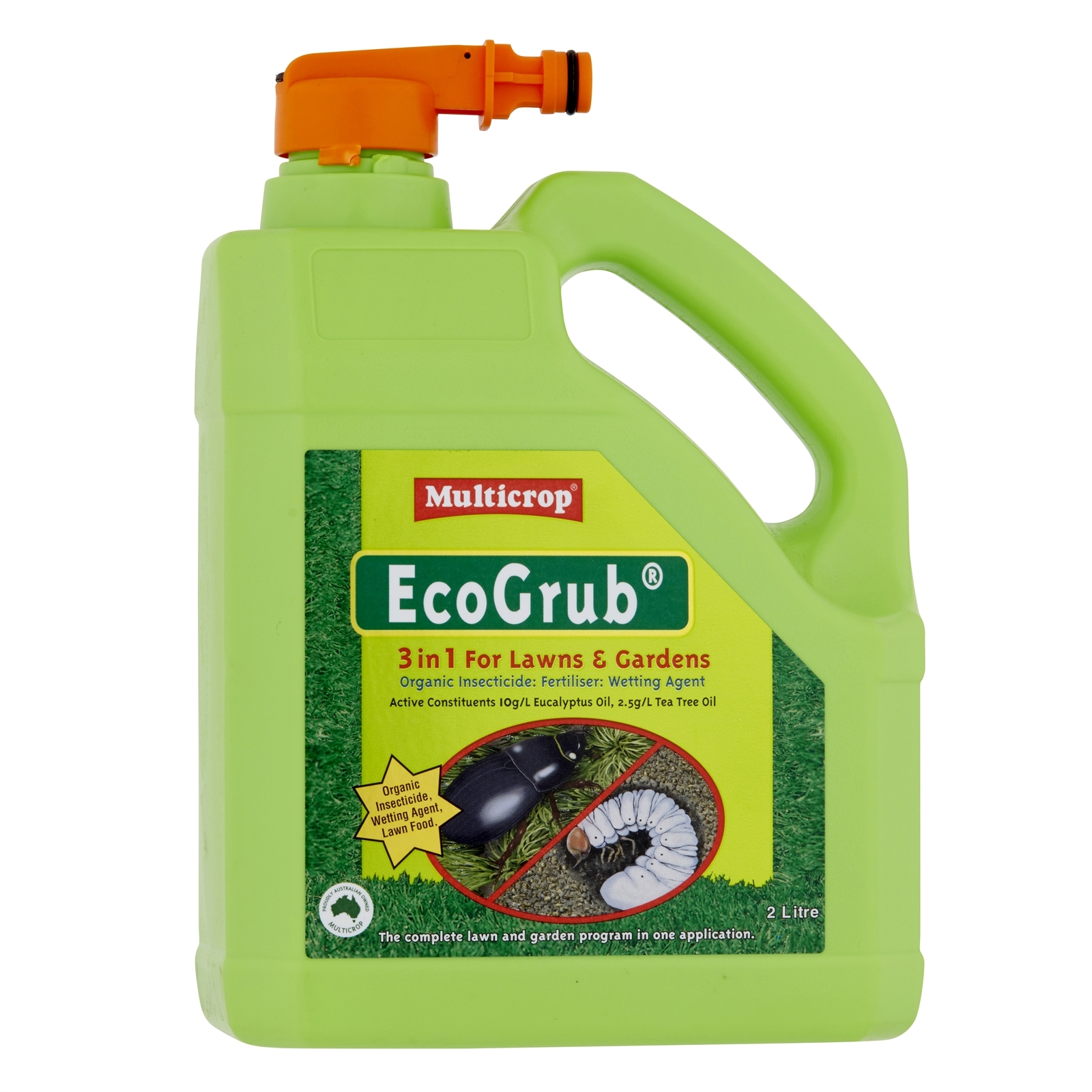Multicrop 2L EcoGrub 3 In 1 Insecticide