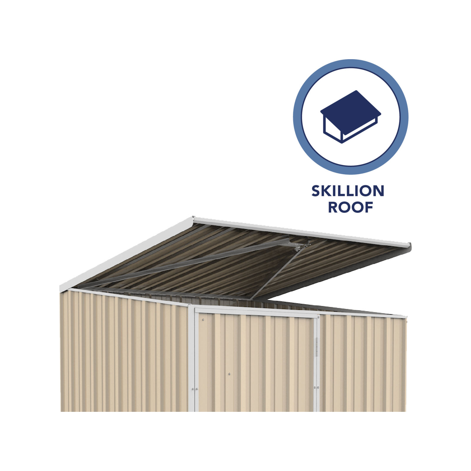 Absco Sheds 1.52 x 1.52 x 1.49m Classic Cream Pool Pump Cover