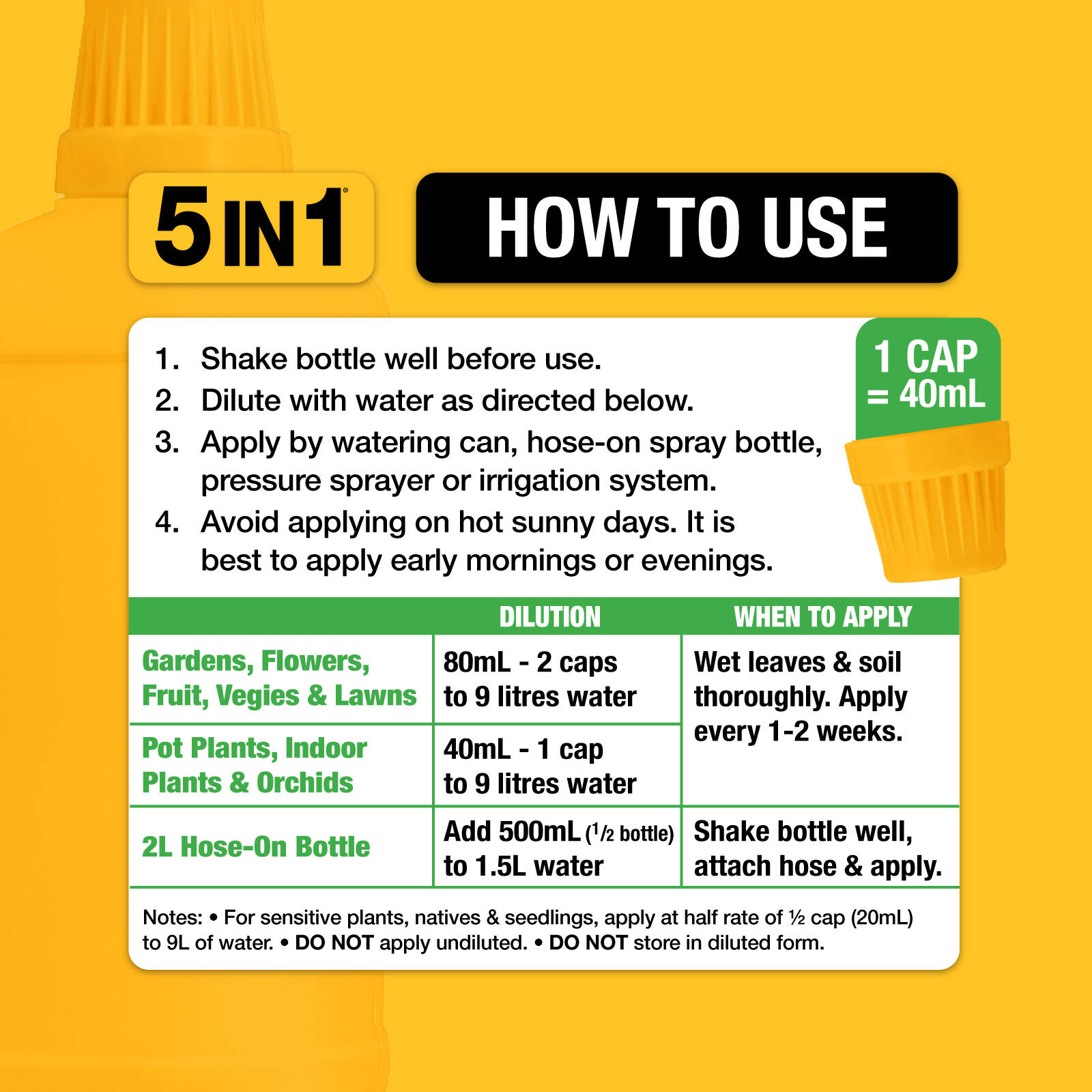 Searles 1L 5 In 1 Organic Liquid Fertiliser