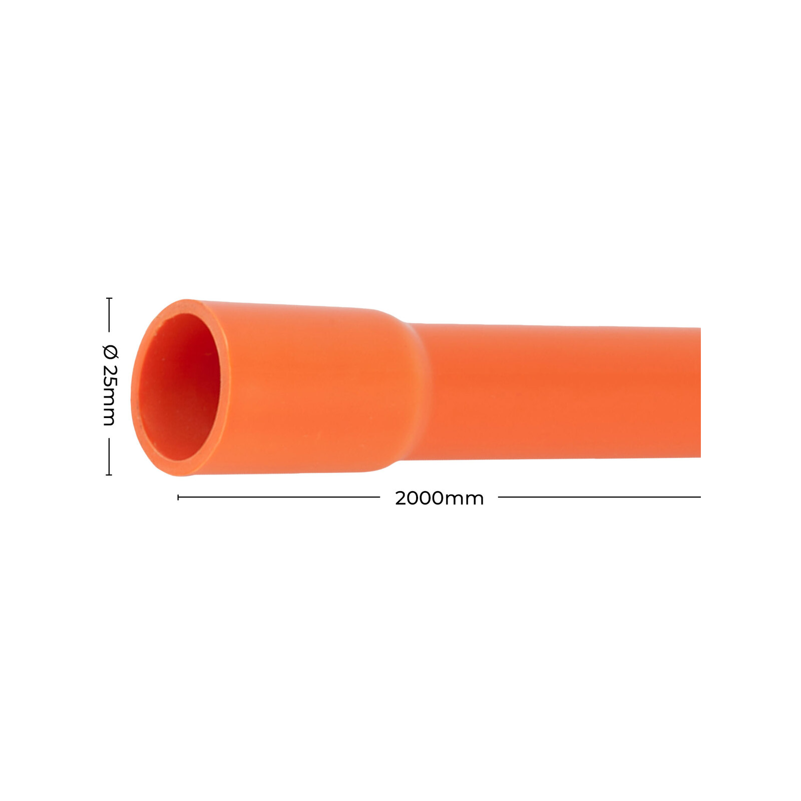 DETA 32mm Heavy Duty Rigid Conduit - 4m