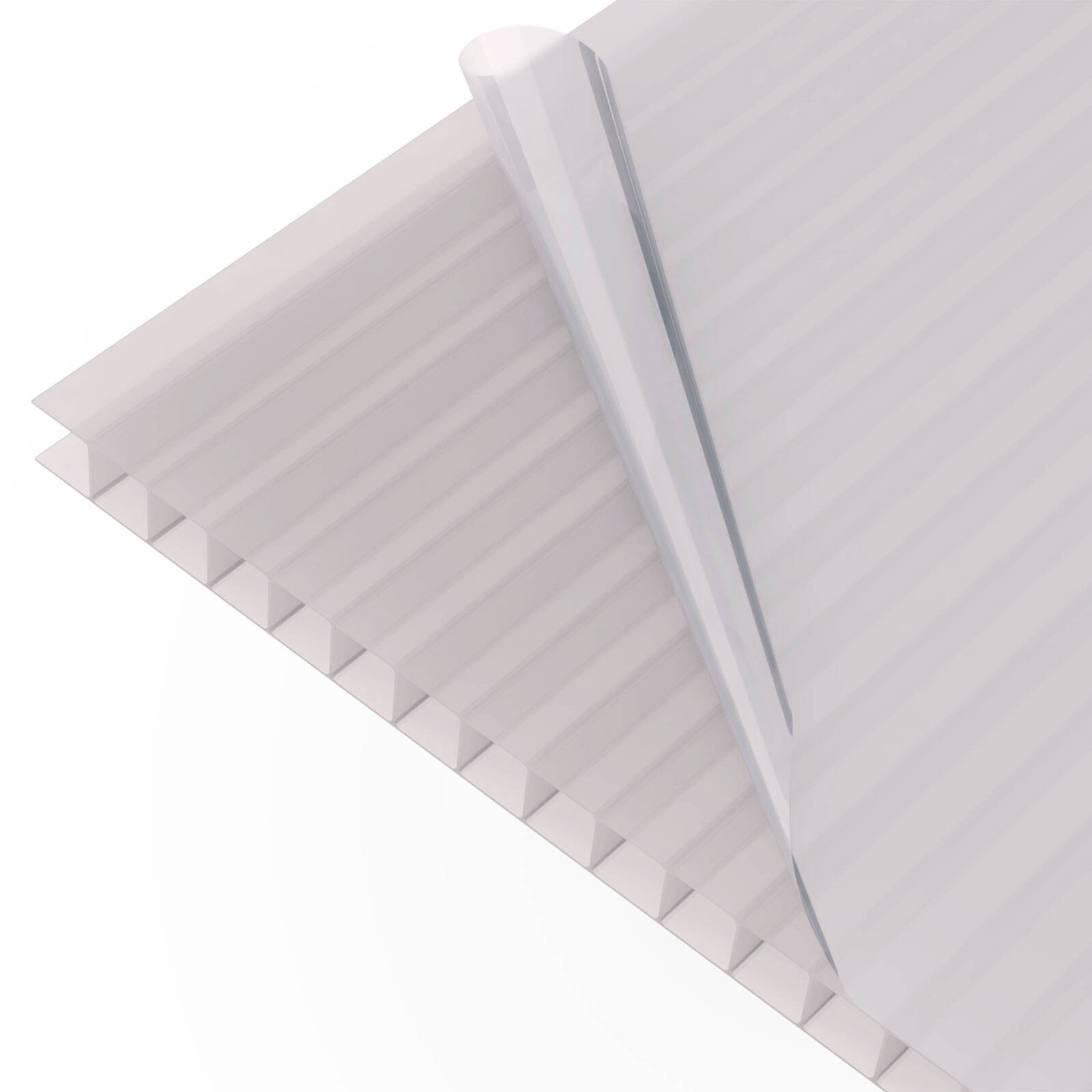 Suntuf 10mm x 3.0m Solar Ice Sunlite Twinwall Polycarbonate Roofing