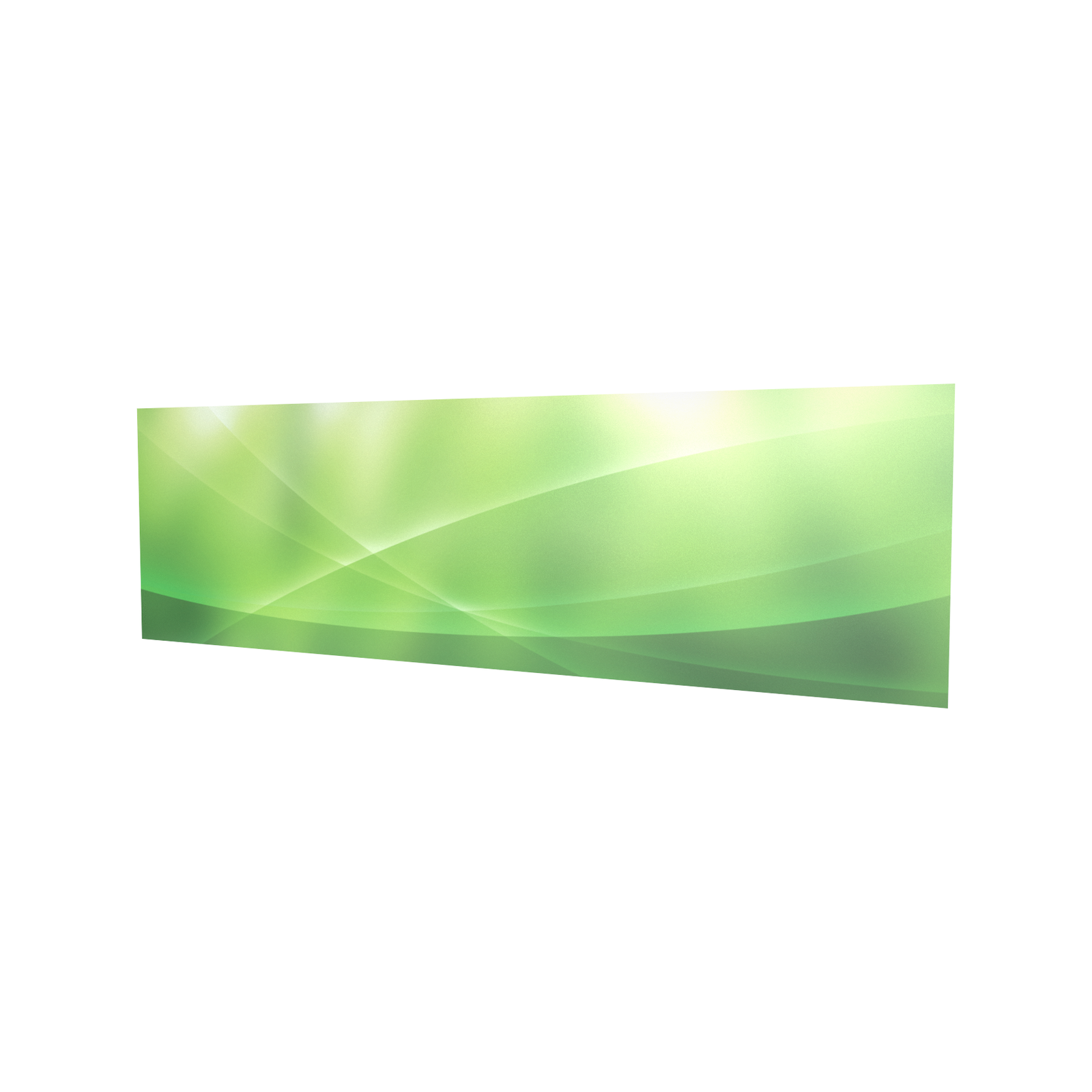 Bellessi 725mm x 3050mm x 6mm Motiv Polymer Splashback -  Green Horizon