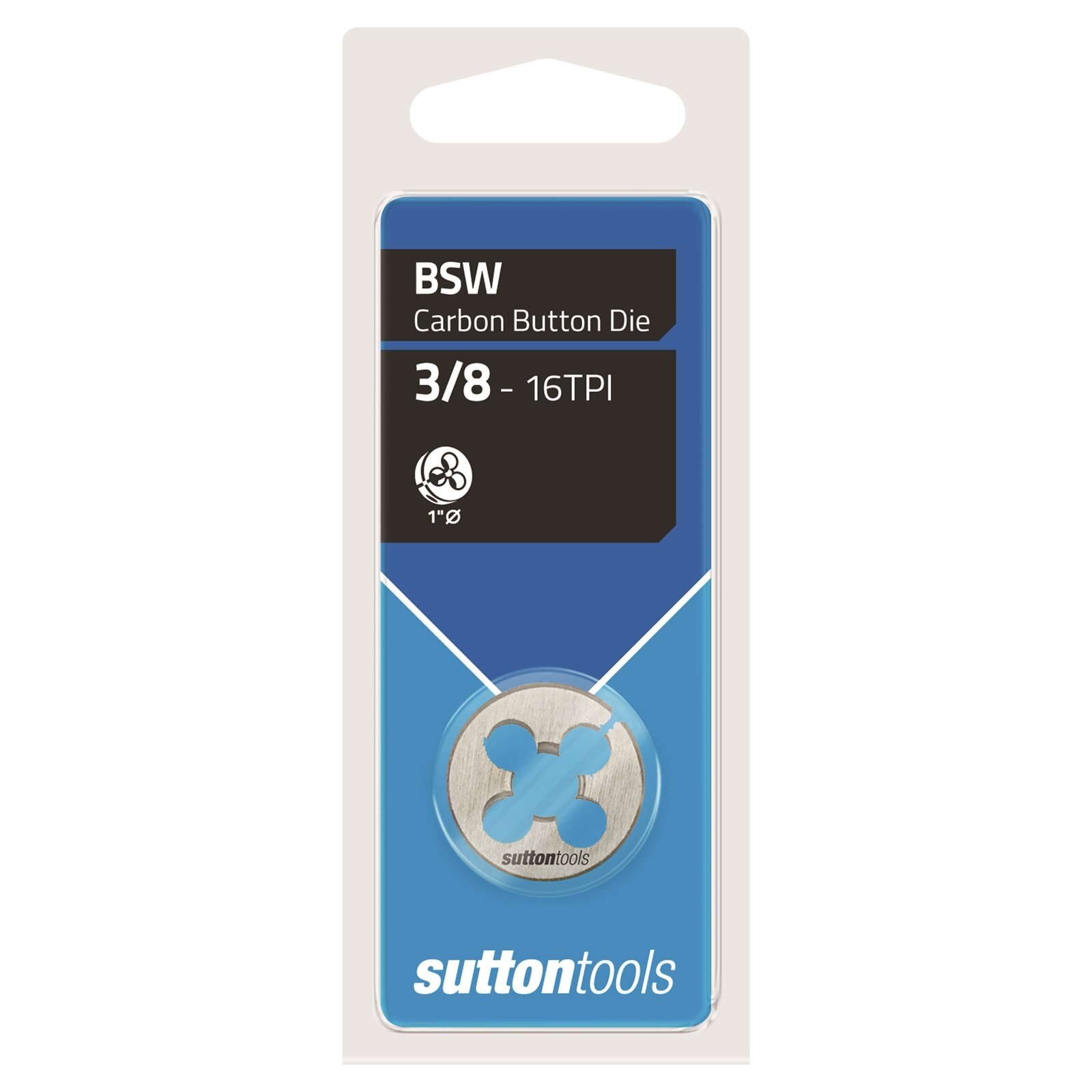 Sutton Tools 3 / 8 - 1" BSW Button Die