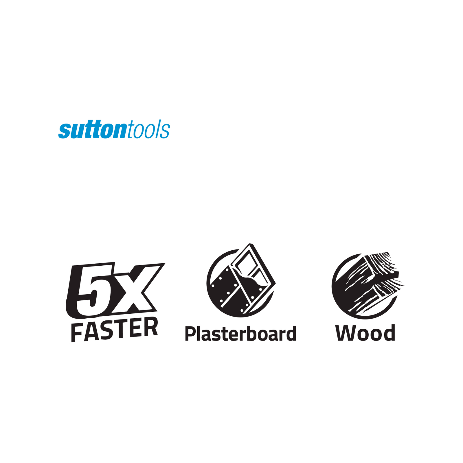 Sutton Tools 20-92mm 6 Piece Multi-Purpose Electrician Holesaw Set