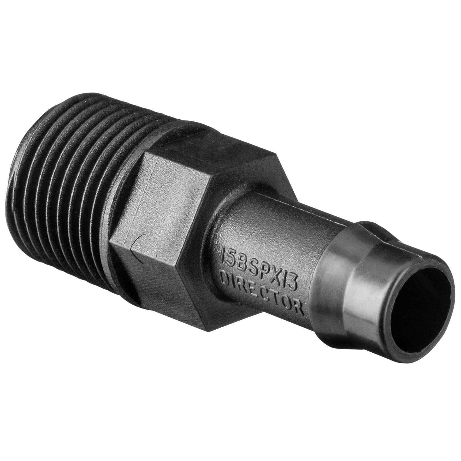 Pope 13mm Tail x 15mm BSP Male Director - 5 Pack