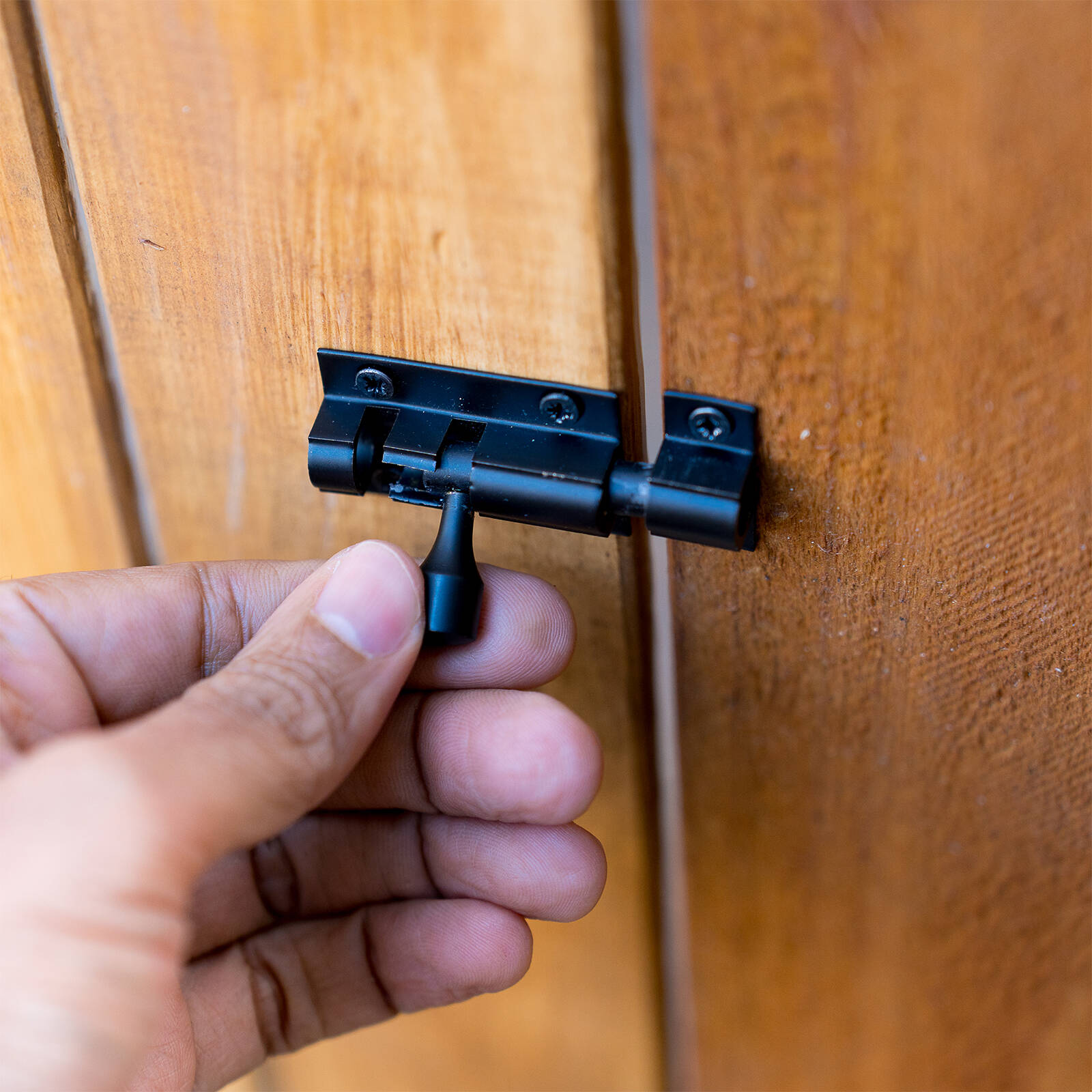 Taskmaster 38mm Barrel Bolt Matte Black - 38mm Matte Black