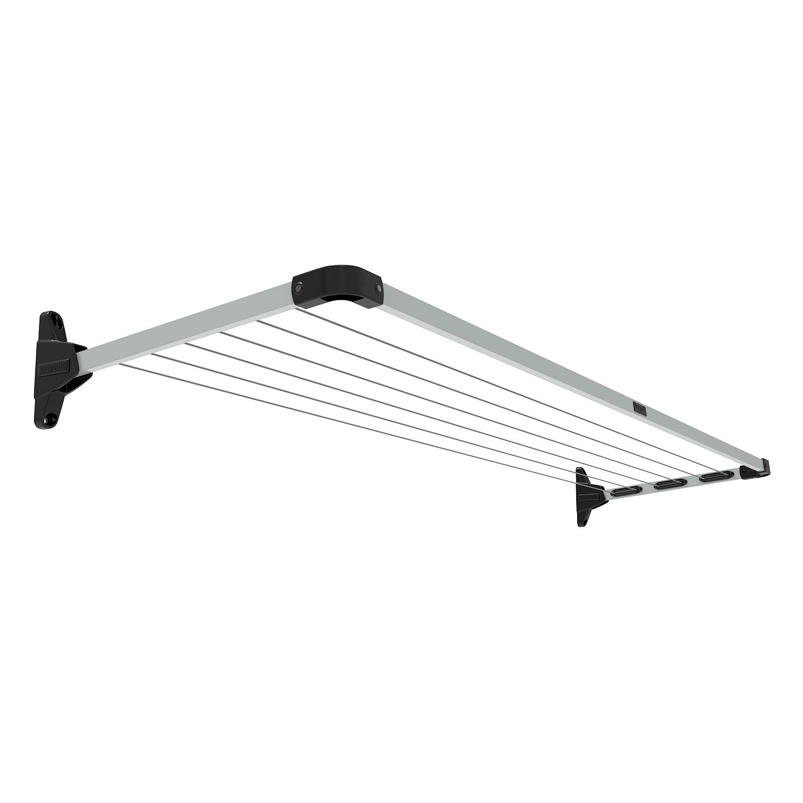 Daytek Light Grey Slim Fold Down Clothesline MK2 LL