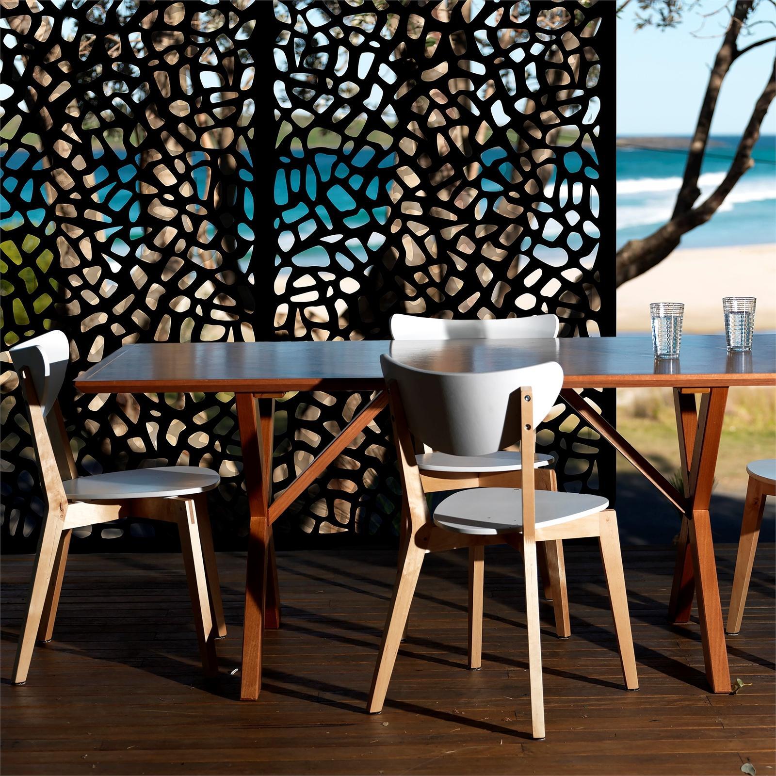 Jack Matrix 1800 x 900 x 9mm Charcoal Riverbank Décor Screen With Frame 3 Jack Matrix 1800 x 900 x 9mm Charcoal Riverbank Décor Screen With Frame