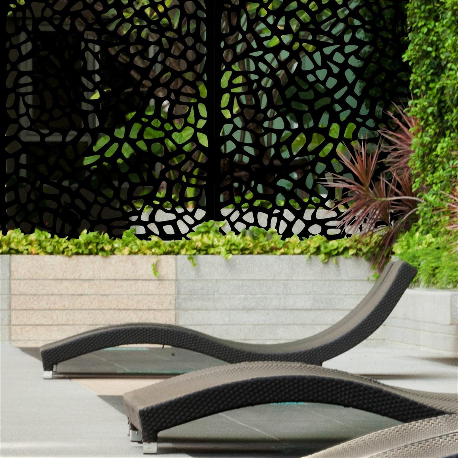 Jack Matrix 1800 x 900 x 9mm Charcoal Riverbank Décor Screen With Frame 4 Jack Matrix 1800 x 900 x 9mm Charcoal Riverbank Décor Screen With Frame