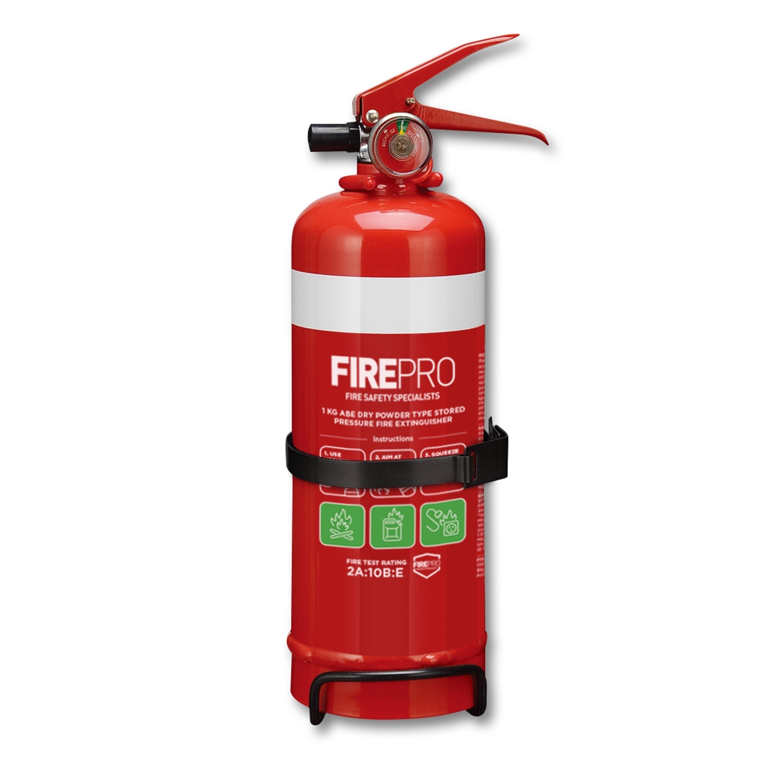 FirePro 1kg Dry Powder Fire Extinguisher