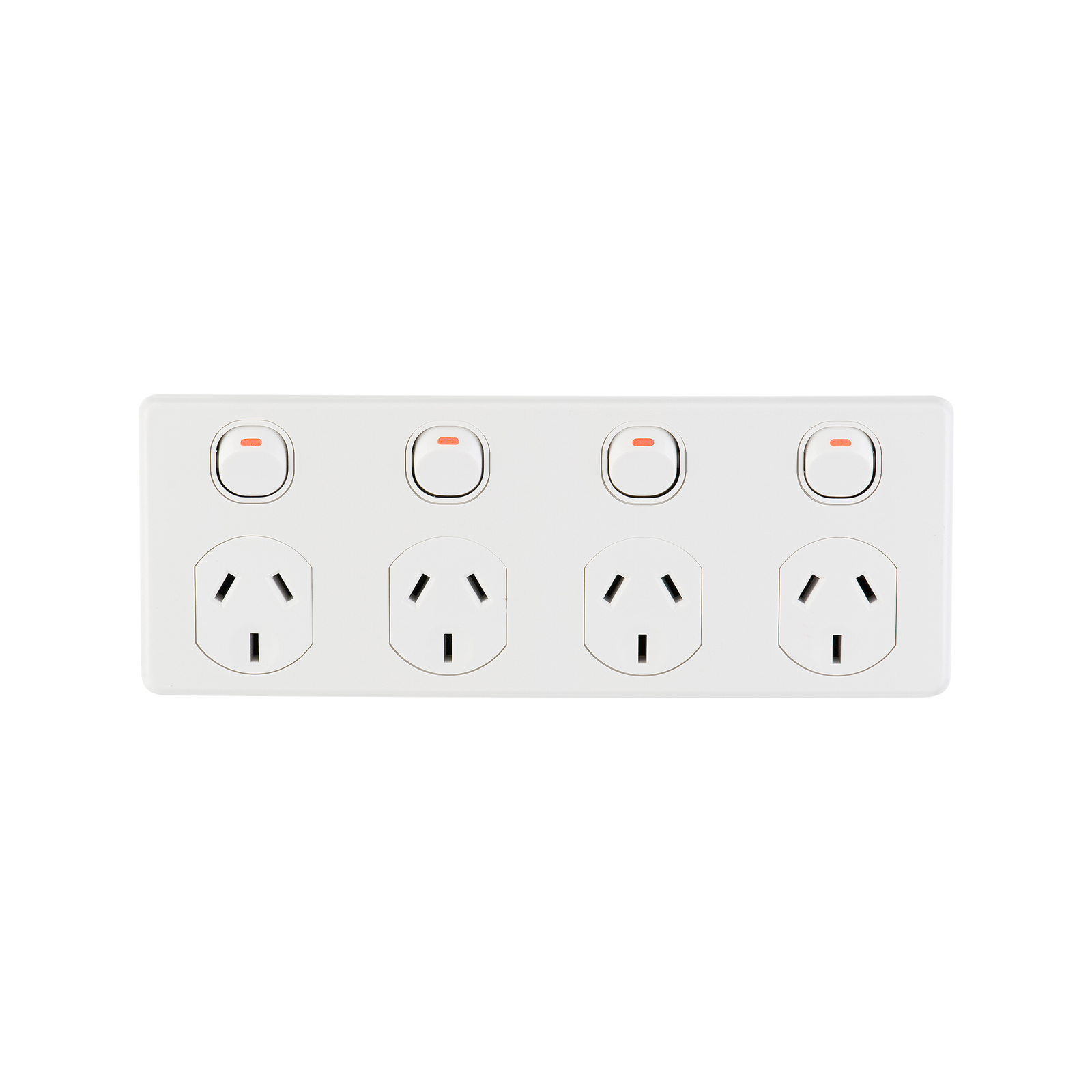 DETA Four Outlet Power Point - White