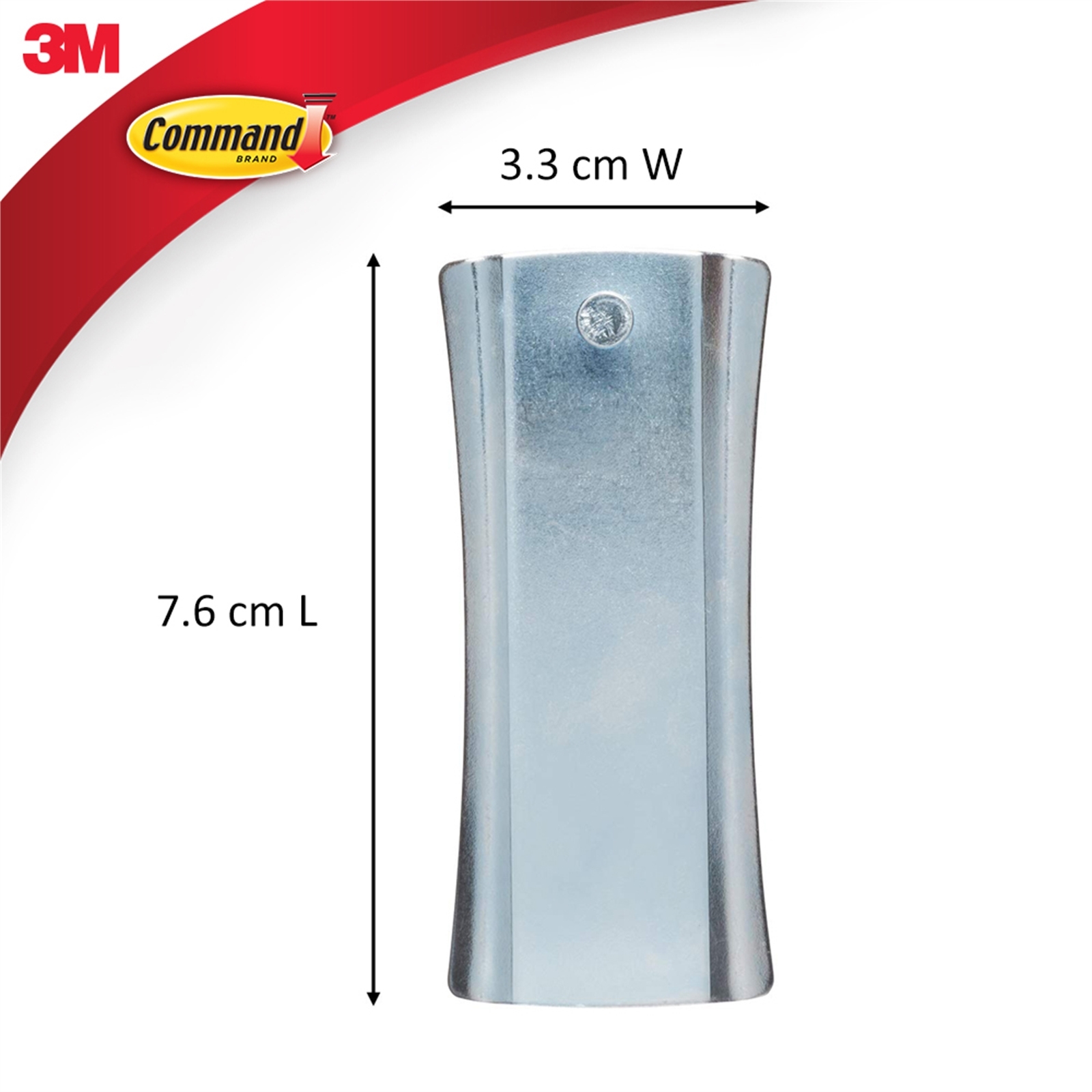 Command™ Large Metal Adhesive Universal Picture Hanger - 1 Pack - Large 3 Command™ Large Metal Adhesive Universal Picture Hanger - 1 Pack - Large