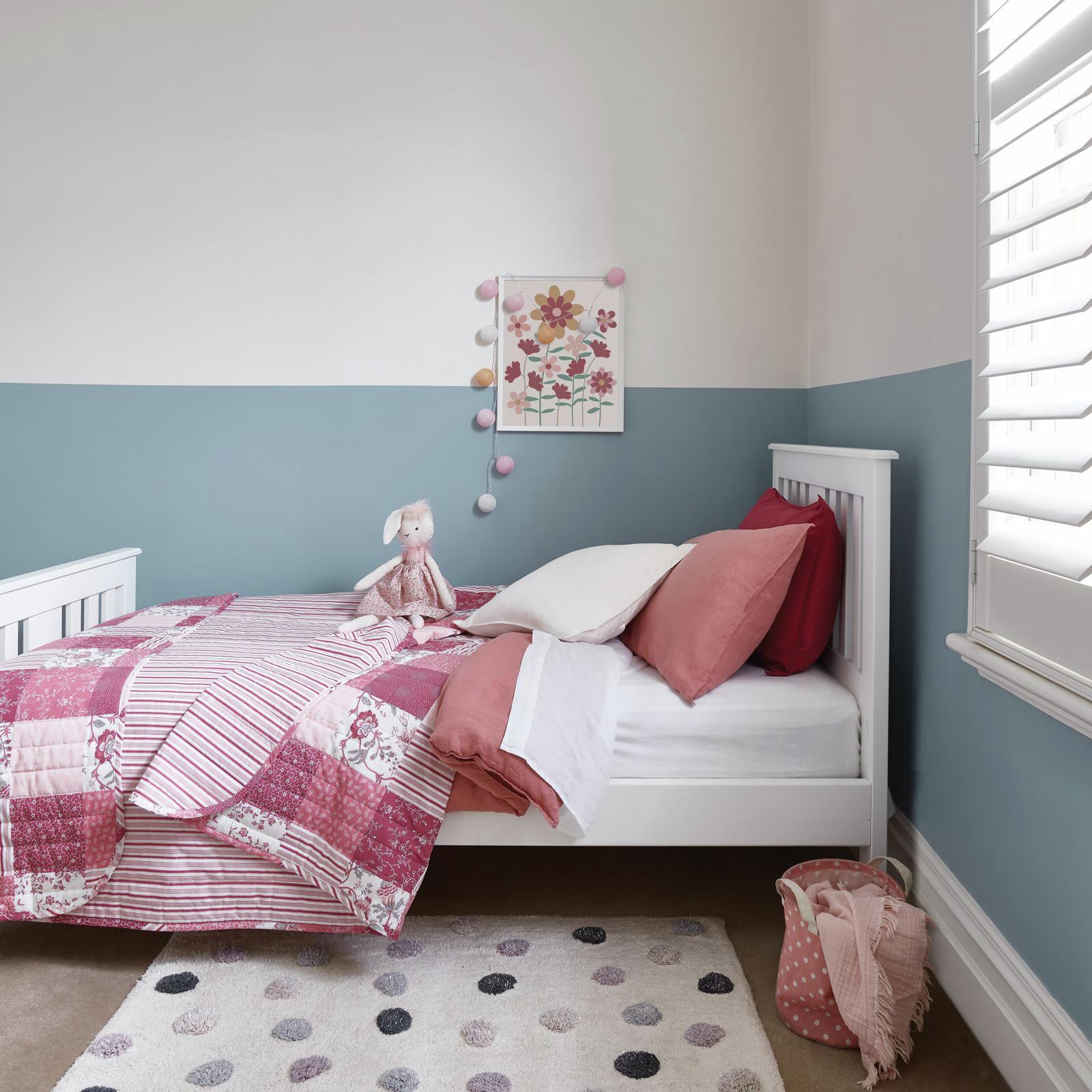 Porter's 2L Explorer Blue Eggshell Finish Broadwall Washable Paint