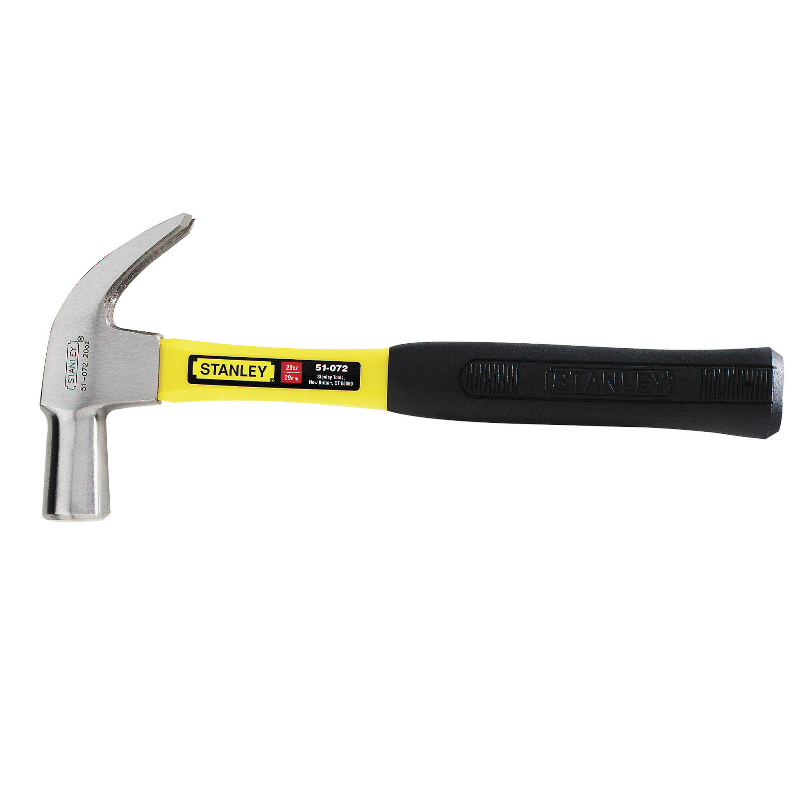 Stanley 20oz / 565g Fibreglass Claw Hammer