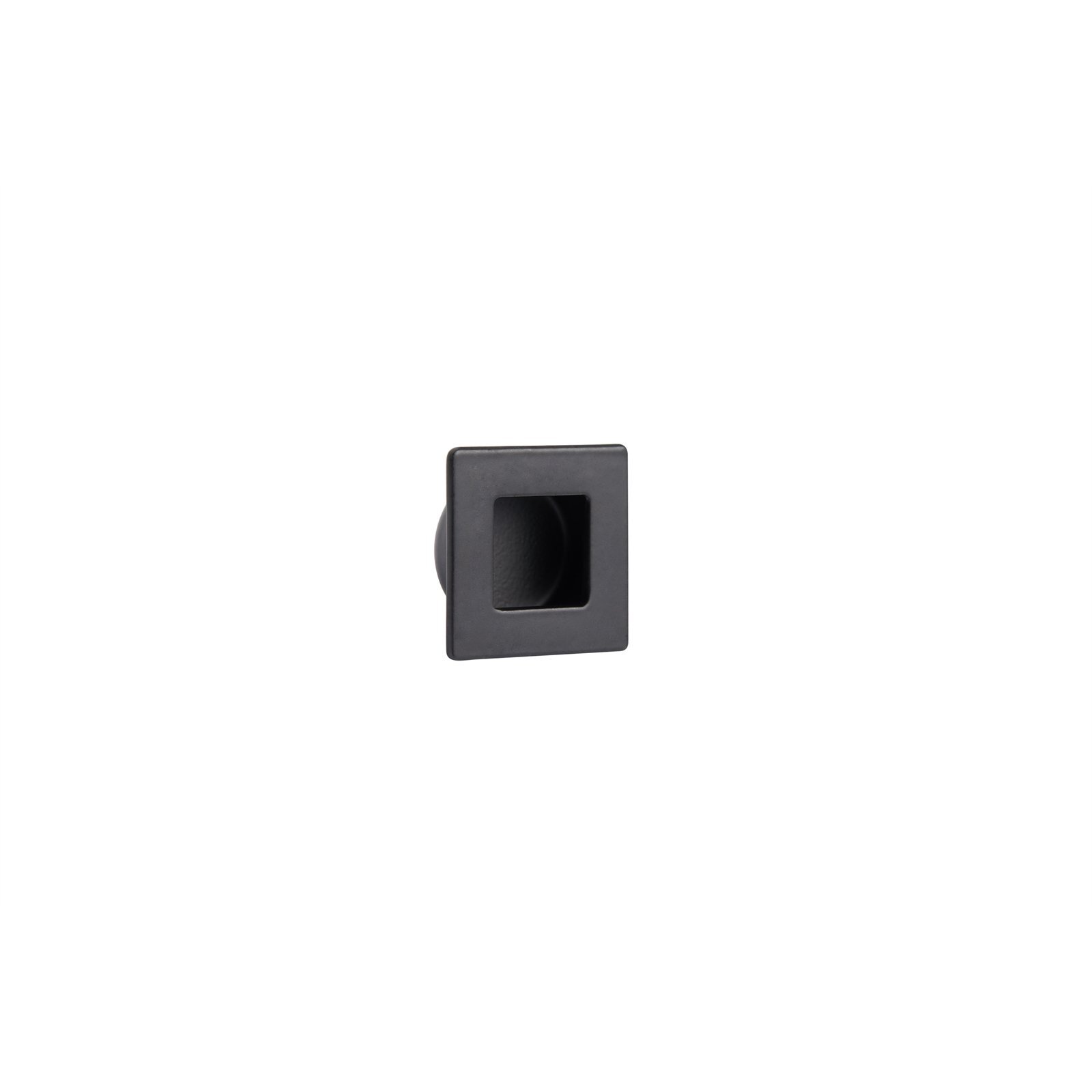 Delf Trade 30mm Matt Black Square Finger Pull