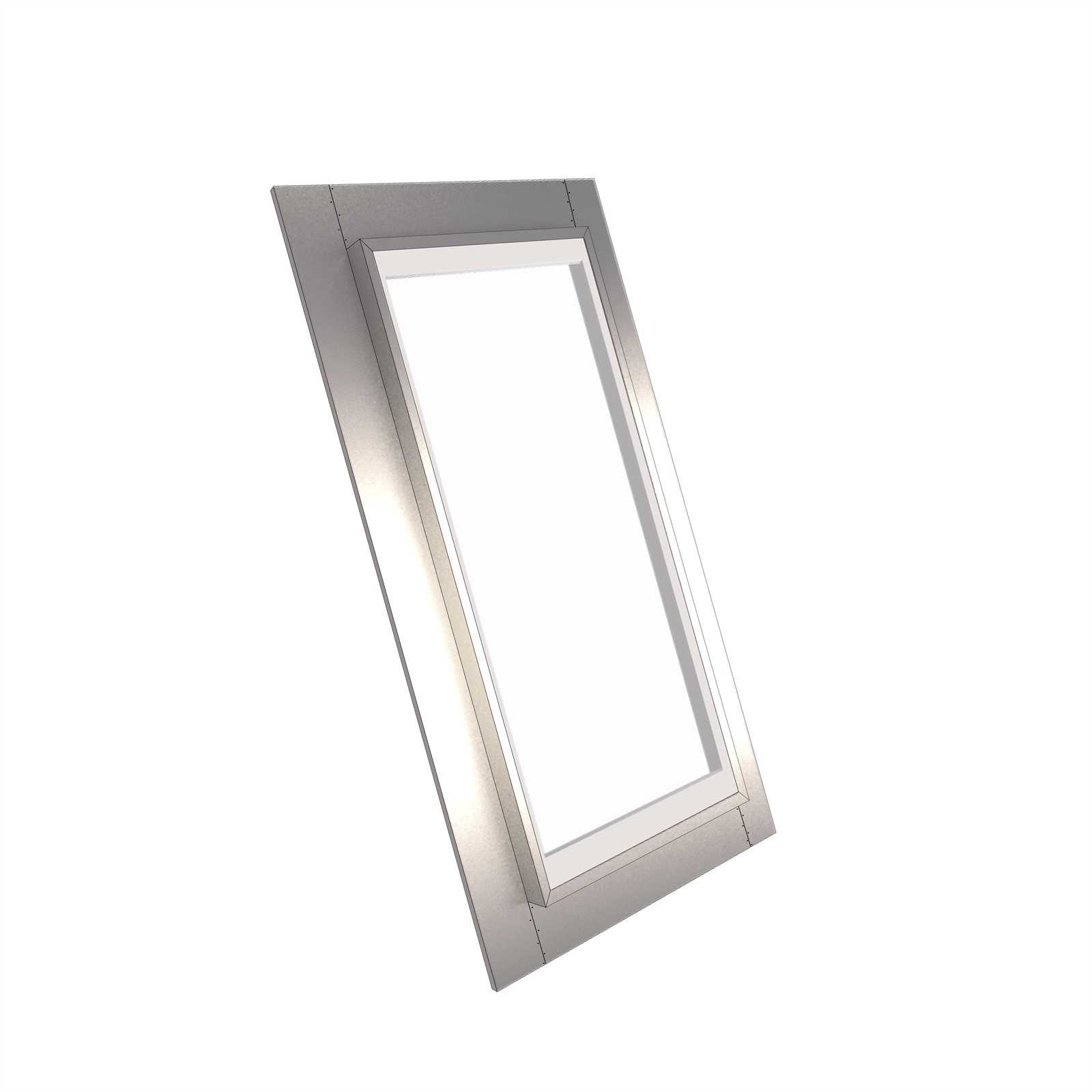 EzyLite 800 x 550mm Fixed Roof Window For Corrugated Roof - Smart Glass