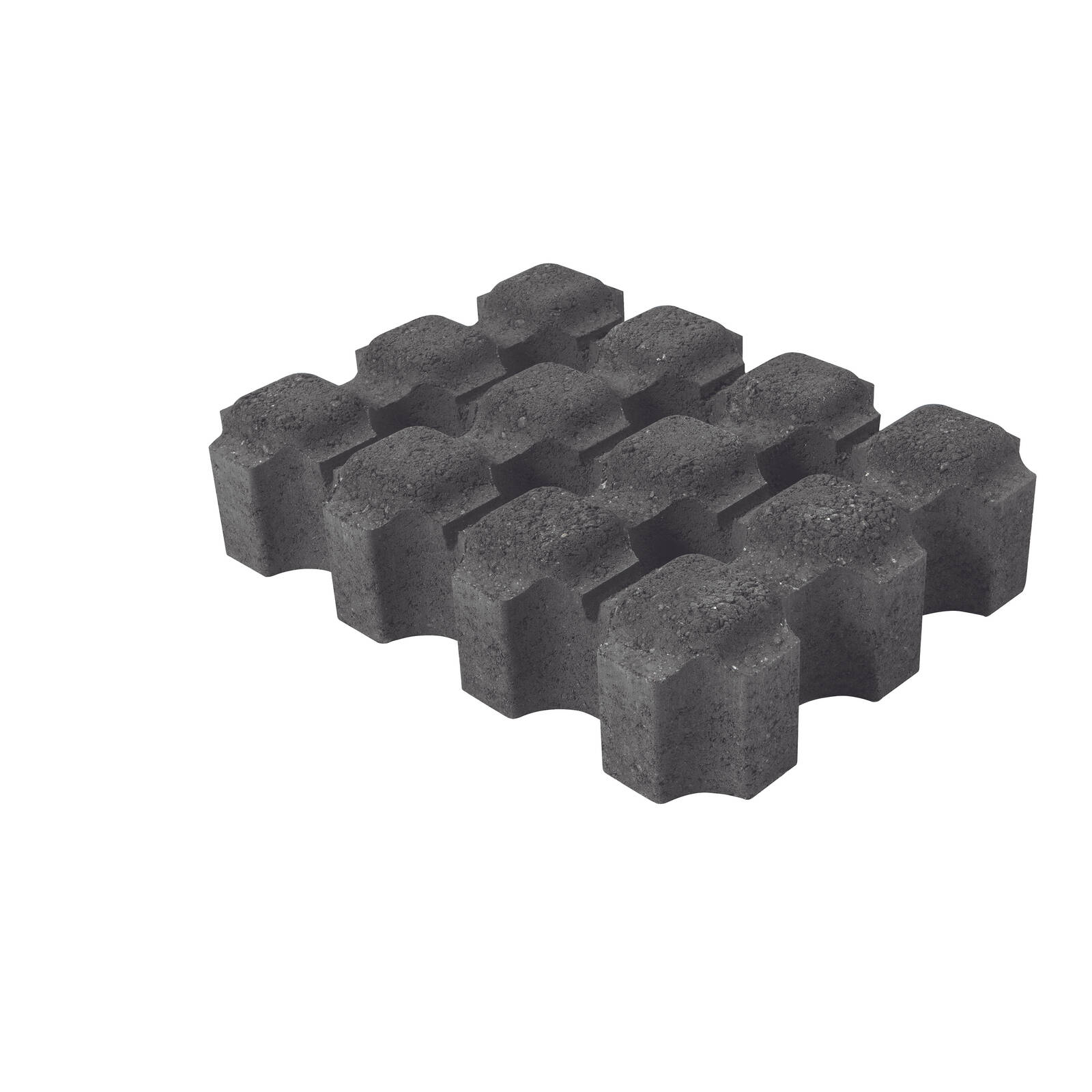 Adbri Masonry 420 x 315 x 95mm Charcoal Turfgrid Paver